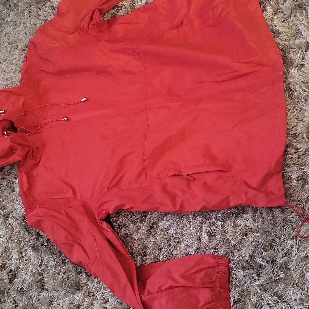 TCOT Red Drawstring Jacket - Picture 4 of 7